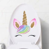 stickers-pour-abattant-wc-licorne-visage