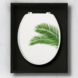 Stickers-Cuvette-WC-feuille-palmier