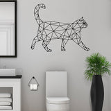 Deco-murale-toilette-chat-origami-scandinave