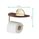Porte-Rouleau-Papier-Toilette-Bois-Dorure-Boisee-couleur-Marron-Or-Dimensions-lepetitcoindesign.com