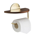 Porte-Rouleau-Papier-Toilette-Bois-Dorure-Boisee-couleur-Marron-Or-Fond-Blanc-1-lepetitcoindesign.com
