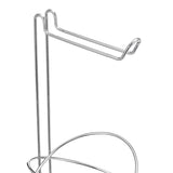 Porte-Rouleau-Papier-Toilette-Sur-Pied-Ondulation-Design-Metal-couleur-Argent-Fond-blanc-Zoom-details-Support-lepetitcoindesign.com