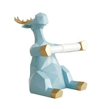 Derouleur-Rouleau-Papier-Toilette-Sur-Pied-Caribou-Origami-Design-couleur-Bleu-Ciel-Fond-blanc-lepetitcoindesign.com