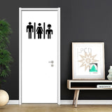 Stickers-Porte-WC-Homme-Femme-Alien