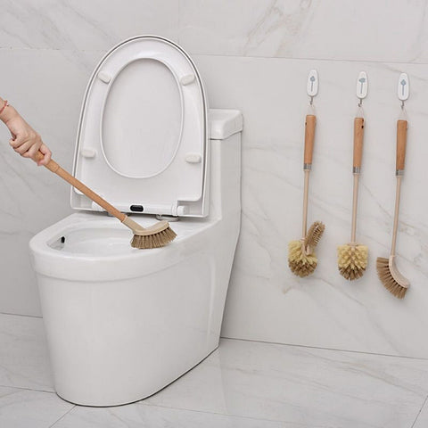 BROSSE WC Brosse de toilette tête incurvée nettoyage en profondeur