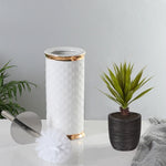 Balai-Brosse-WC-Design-Cercles-d-Or-couleur-Blanc-Présentation-3-lepetitcoindesign.com