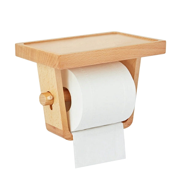 Porte Papier Toilette Bois Lassos De Cuir