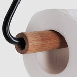 Derouleur-Papier-Toilette-Design-Art-Scandinave-Bois-Metal-Triangle-Geometrique-couleur-Noir-Zoom-Détails-lepetitcoindesign.com