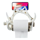 Porte-Papier-Toilette-support-smartphone-Design-Bois-de-Cerf-couleur-Blanc-lepetitcoindesign.com