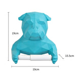Porte-Rouleau-Papier-Toilette-Design-Bulldog-couleur-Bleu-Dimensions-lepetitcoindesign.com