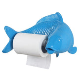 Porte-Rouleau-Papier-Toilette-Design-Carpe-Koi-couleur-Bleu-Fond-blanc-lepetitcoindesign.com