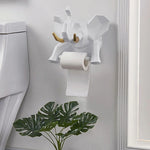 Porte-Rouleau-Papier-Toilette-Design-Elephant-Origami-couleur-Blanc-Presentation-lepetitcoindesign.com
