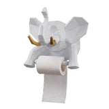 Porte-Rouleau-Papier-Toilette-Design-Elephant-Origami-couleur-Blanc-fond-blanc-lepetitcoindesign.com