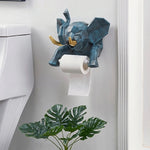 Dérouleur-Papier-Toilette-Design-Elephant-Origami-couleur-Bleu-Marbre-Presentation-lepetitcoindesign.com