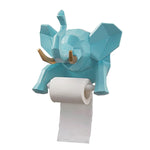 Porte-Rouleau-Papier-Toilette-Design-Elephant-Origami-couleur-Bleu-clair-fond-blanc-lepetitcoindesign.com
