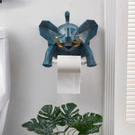 Dérouleur-Papier-Toilette-Design-Elephant-Origami-couleur-Bleu-marbre-Face-Presentation-lepetitcoindesign.com