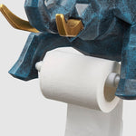 Derouleur-Papier-Toilette-Design-Elephant-Origami-couleur-Bleu-marbre-Zoom-Details-2-lepetitcoindesign.com