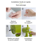 Derouleur-Papier-Toilette-Design-Puppy-couleur-Vert-Guide-Installation-Murale-lepetitcoindesign.com