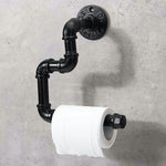 Porte-Rouleau-Papier-Toilette-Industriel-Conduite-Design-Metal-couleur-Noir-Presentation-lepetitcoindesign.com