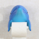 Porte-Rouleau-Papier-Toilette-Original-Dauphin-couleur-Bleu-Presentation-Face-lepetitcoindesign.com