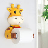 Porte-Rouleau-Papier-Toilette-Original-Girafe-couleur-Jaune-Marron-Presentation-1-lepetitcoindesign.com