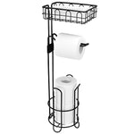 Support-Papier-Toilette-Sur-Pied-Panier-Design-Metal-couleur-Noir-Fond-blanc-2-lepetitcoindesign.com